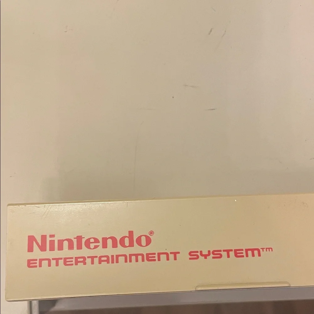 Nintendo Entertainment System - Beige and Black Console